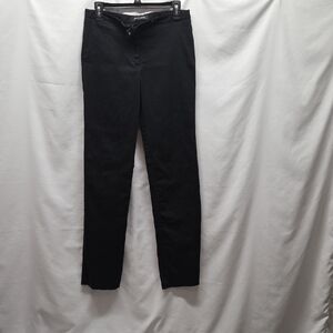 VTG Moda International Womens Trousers 12T Cotton Tall Black